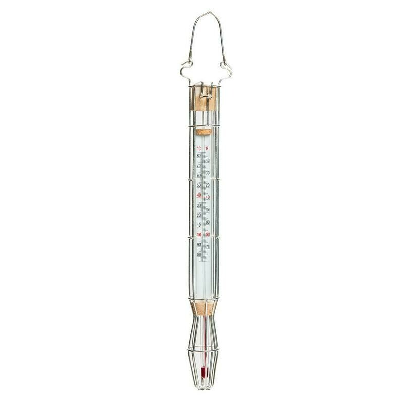 Termometro zucchero Thermohauser 80-180C in acciaio inox per pasticceria horeca
