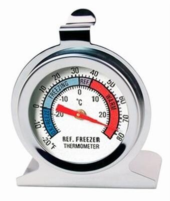 Fridge Thermometer with Clock - Tirolix