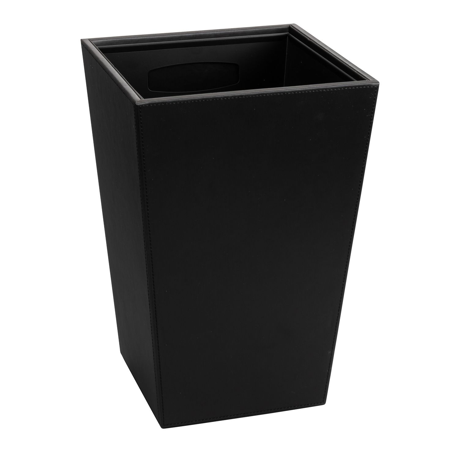 Waste Bin Londoner Noir 235 x 363 x 235 mm (10L) - Aliseo