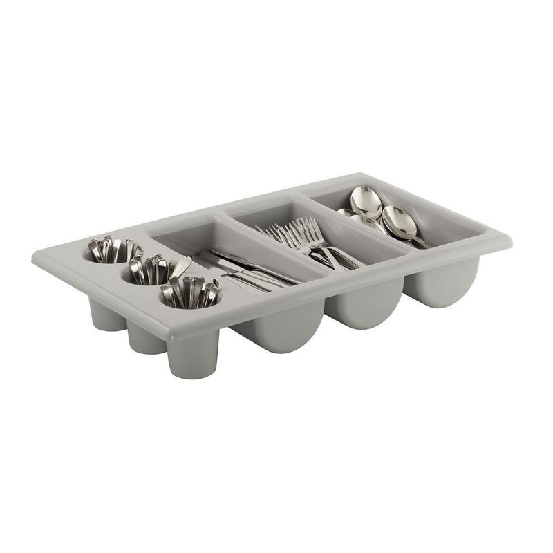 Cutlery Holder GN 1/1 32.5 x 53.5 cm Grey - APS