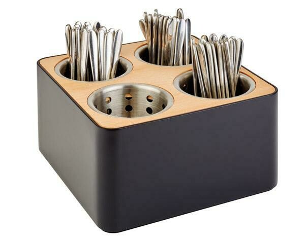 Portaposate con 4 fori 27 x 27 cm - APS