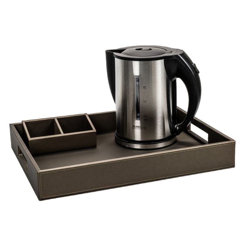Tray Londoner Taupe 400 x 55 x 300 mm - Aliseo