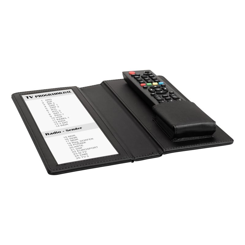 Remote Control Holder Londoner Noir 110 x 240 x 50 mm - Aliseo