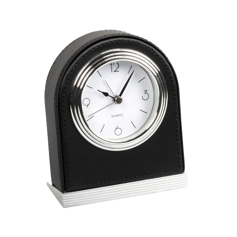 Table Clock Londoner Noir 101 x 125 x 46 mm - Aliseo