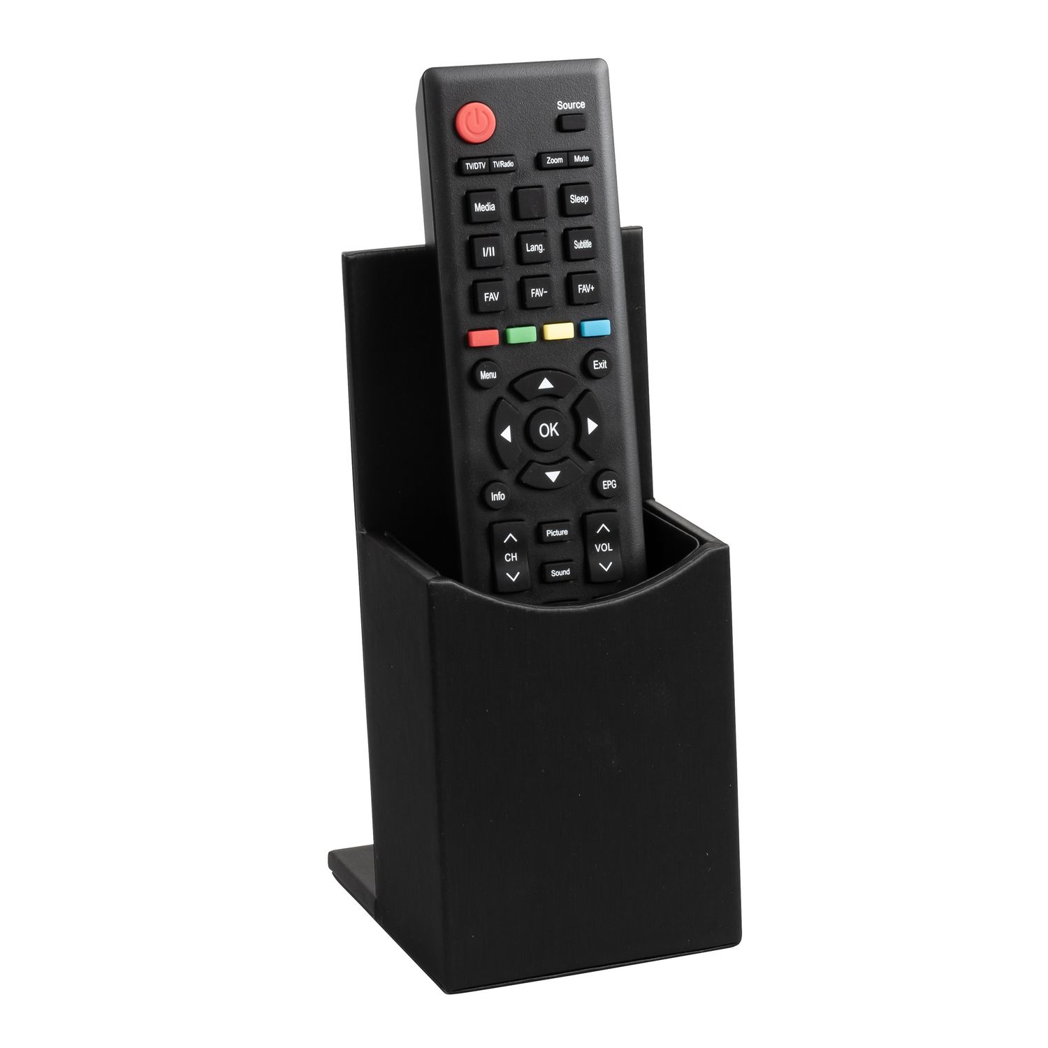 Remote Holder Londoner Noir 80 x 170 x 80 mm - Aliseo