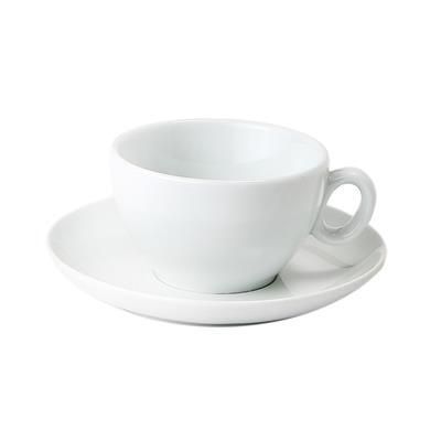 Inker breakfast cup with saucer 25 cl Luna porcelain horeca