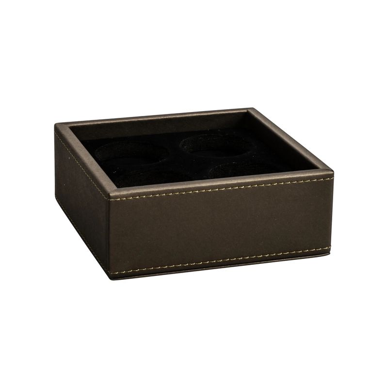 Coffee Capsule Holder Londoner Taupe 118 x 45 x 118 mm - Aliseo