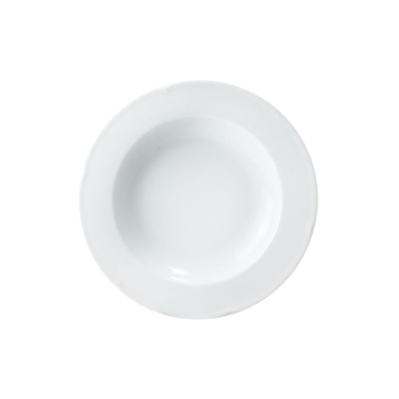 Inker deep plate 22.5 cm Sissy porcelain horeca