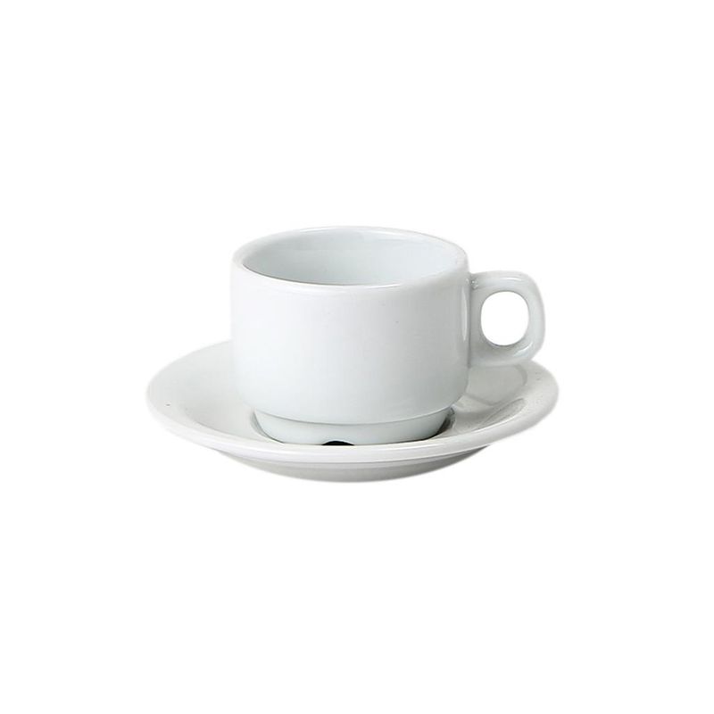 Inker Kaffeetasse mit Untertasse 8 cl Gric Porzellan