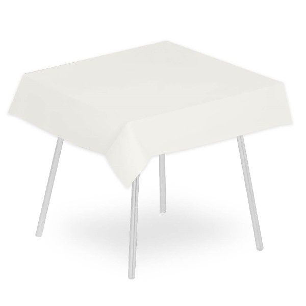 White tablecloth 140x140 cm paper horeca Tirolix