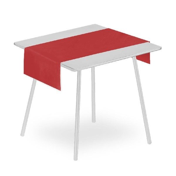 Yuo and Me airlaid runner red 120x48 cm horeca Tirolix