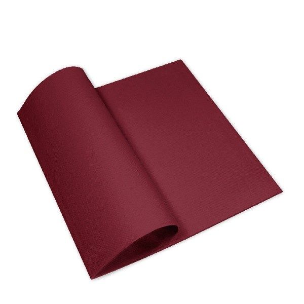 Packservice airlaid napkin bordeaux 40x40 cm horeca Tirolix