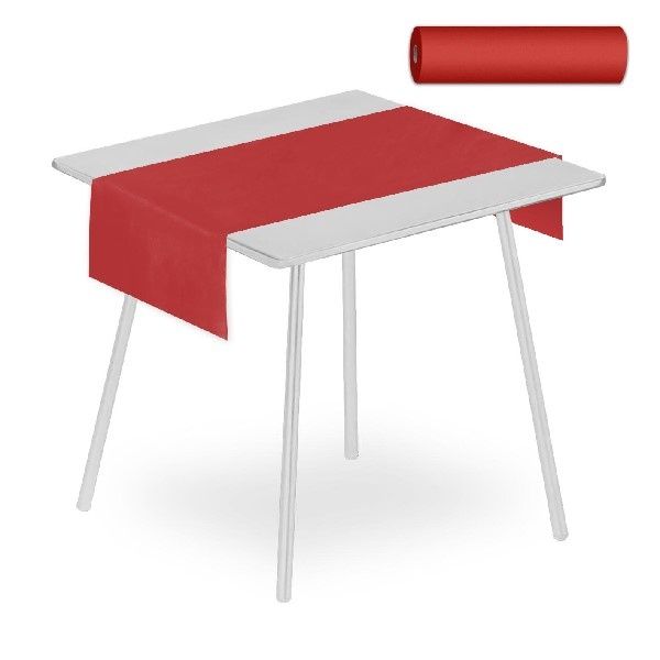 Packservice airlaid roll red 40x120 cm horeca Tirolix