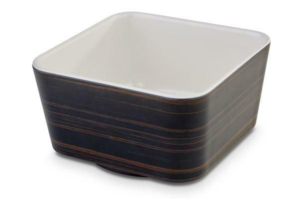 Square Bowl "Universal" 13 x 13 cm 0.6L Brown - APS