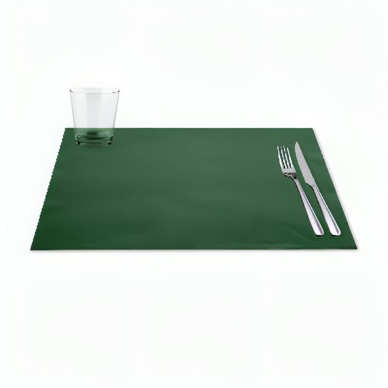 Tirolix Packservice airlaid placemat green 30x40 cm horeca