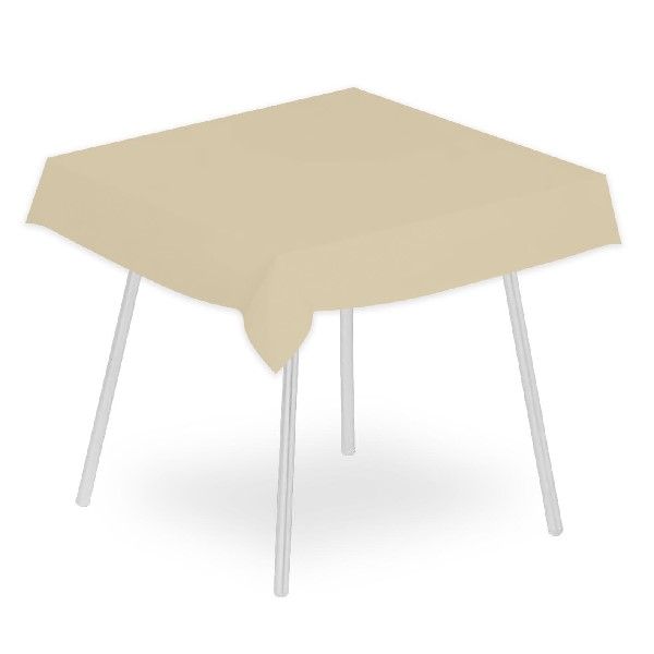 Airlaid tablecloth sand 120x120 cm horeca Packservice Tirolix