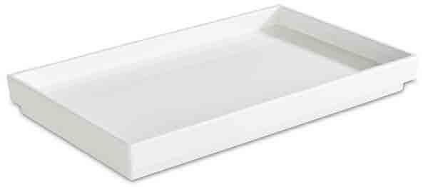 Tablett GN 1/4 "Asia Plus" 16,2 x 26,5 cm Weiß - APS