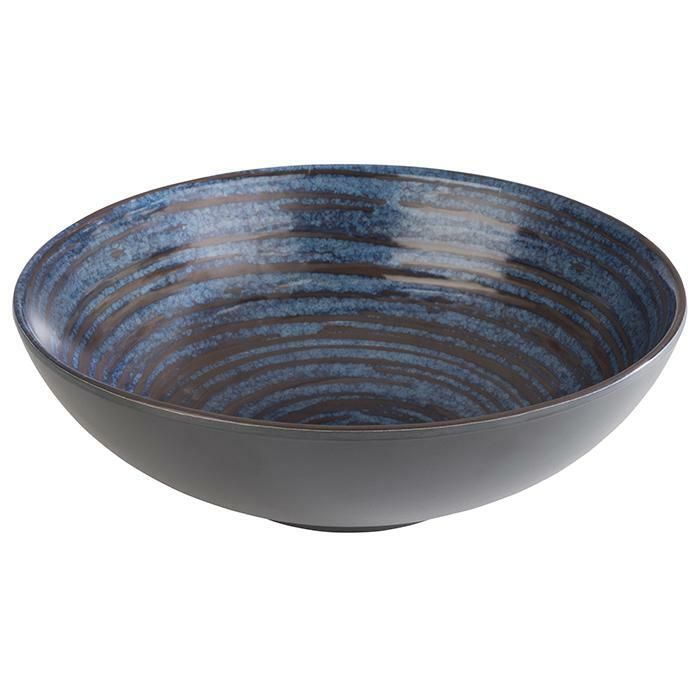 Bowl "Loops" 20.5 cm 1L Blue, Grey - APS