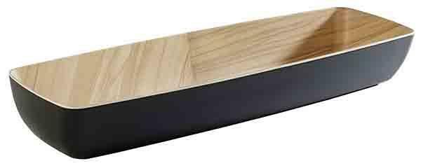 Bowl GN 2/4 "Frida" 16.2 x 53 cm 3.65L Black - APS