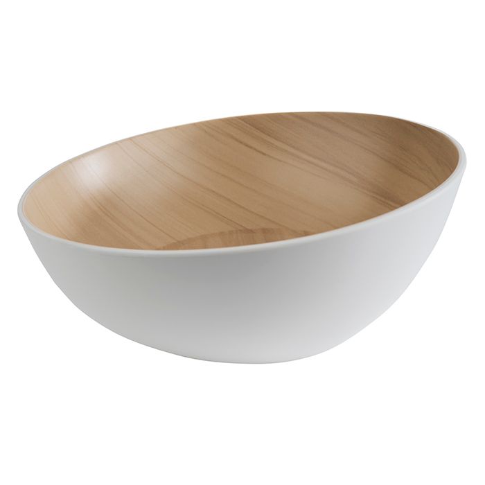 Bowl "Frida" 25 cm 1.6L White - APS