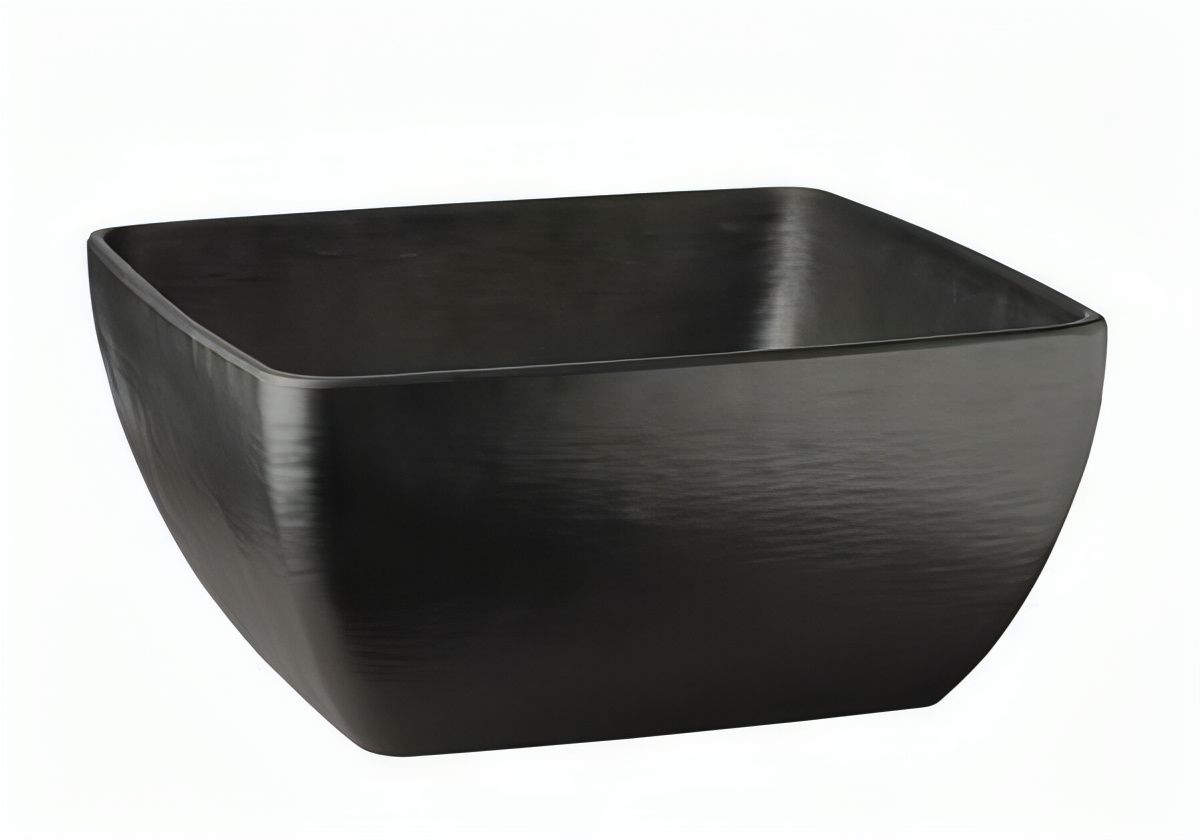 Bowl "Slate" 25 x 25 cm 3.8L Black - APS