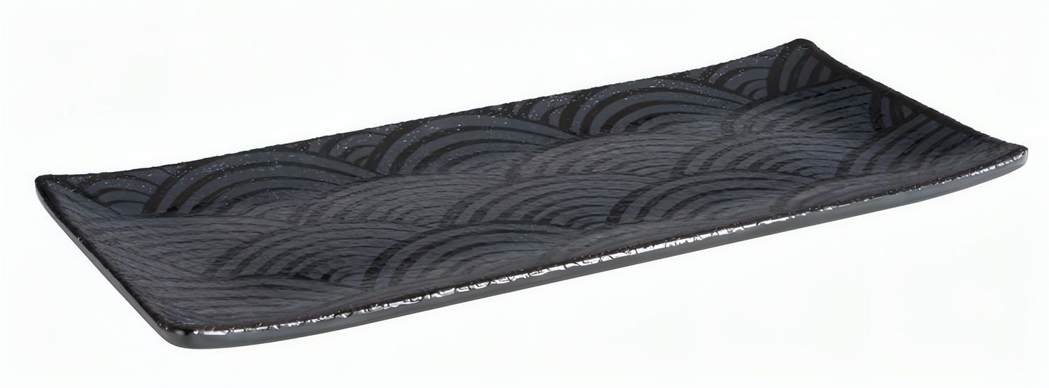 Tray "Dark Wave" 10.5 x 23 cm - APS