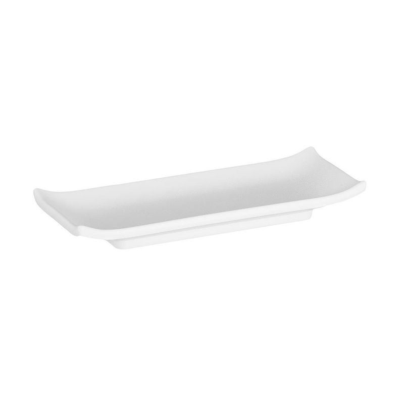 Tray/Sushi Board 9.5 x 22.5 cm White - APS