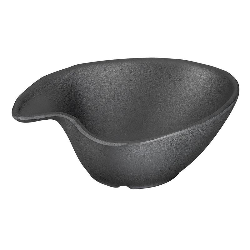Bowl "Zen" 12.5 x 14.5 cm Black - APS