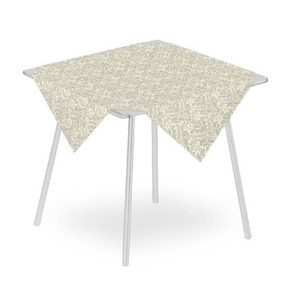 Baroque Avorio Spunlace tablecloth 100x100 for elegant horeca tables
