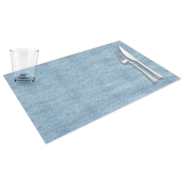 Jolie blue 30x48 kraft placemat for horeca tables