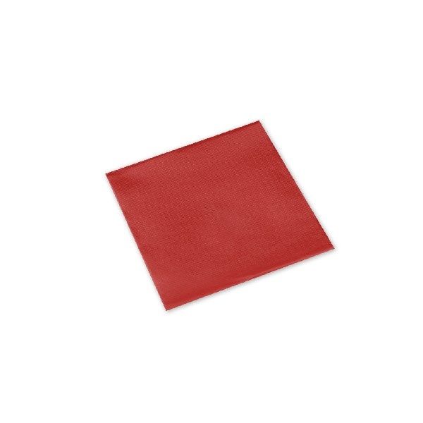 Red tissue napkin 24x24 for horeca tables