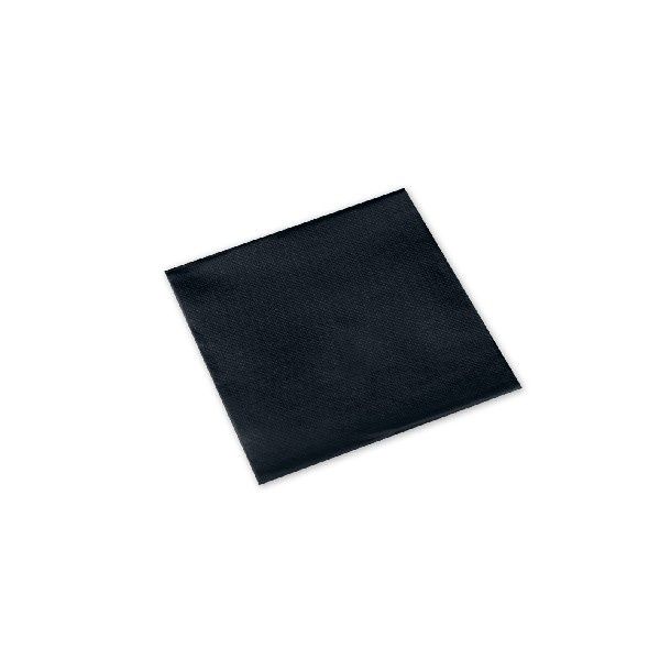 Black tissue napkin 24x24 for horeca table use