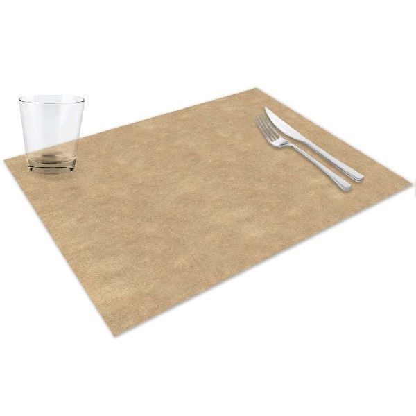 rustic kraft placemat 35x50 for horeca service