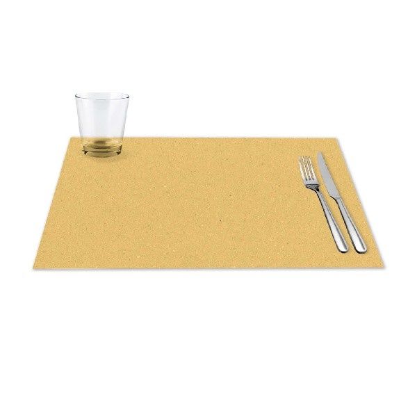 tovaglietta rustico paglia 30x40 in carta riciclata per tavoli horeca