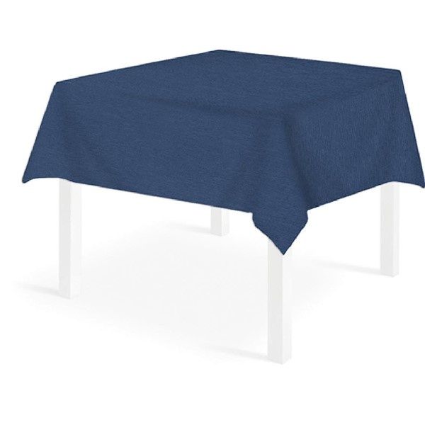 Monolin blue tablecloth 150x150 polyester Packservice horeca
