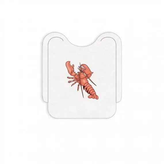 Disposable bib Lobster Big 42x47 cm for horeca restaurants Tirolix