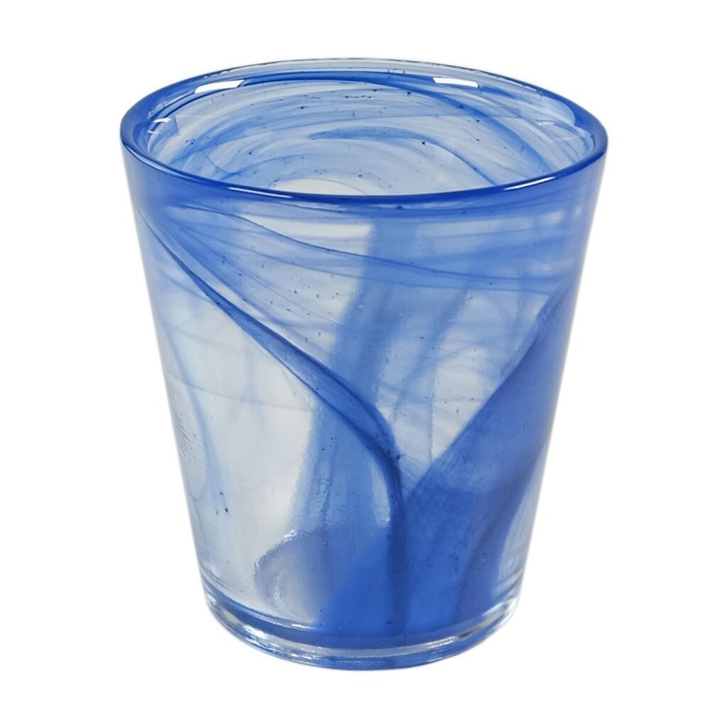 Glass Conical 25 cl Blue Egeo Atlas - Tirolix