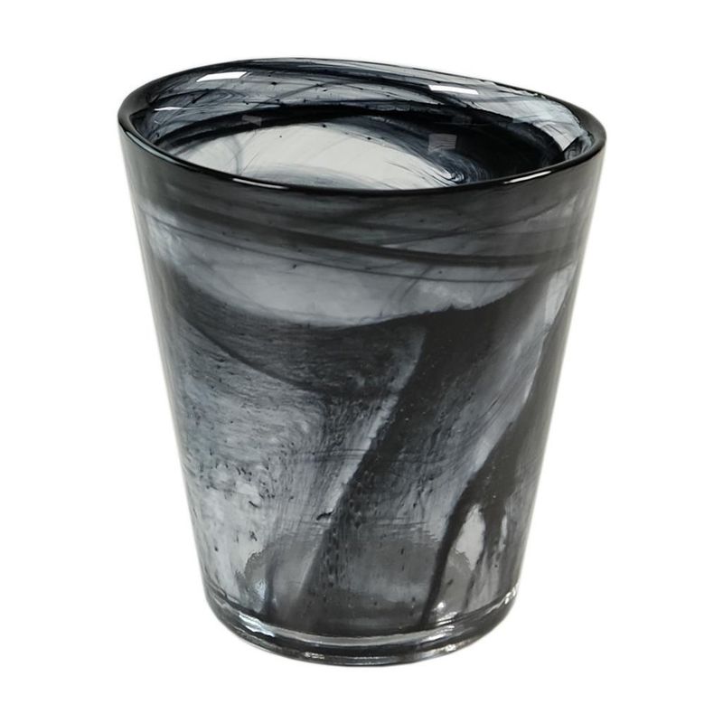 Glas Konisch 25 cl Schwarz Atlas - Tirolix