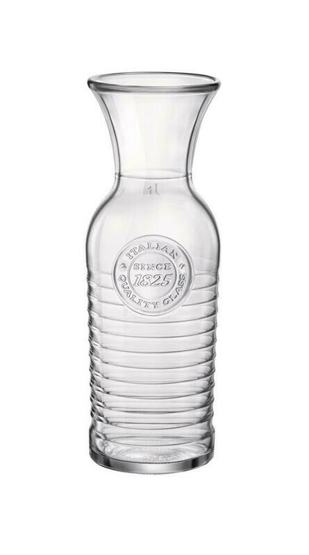 Caraffa 100 cl Bormioli Rocco Officina 1825 in vetro chiaro per uso horeca professionale
