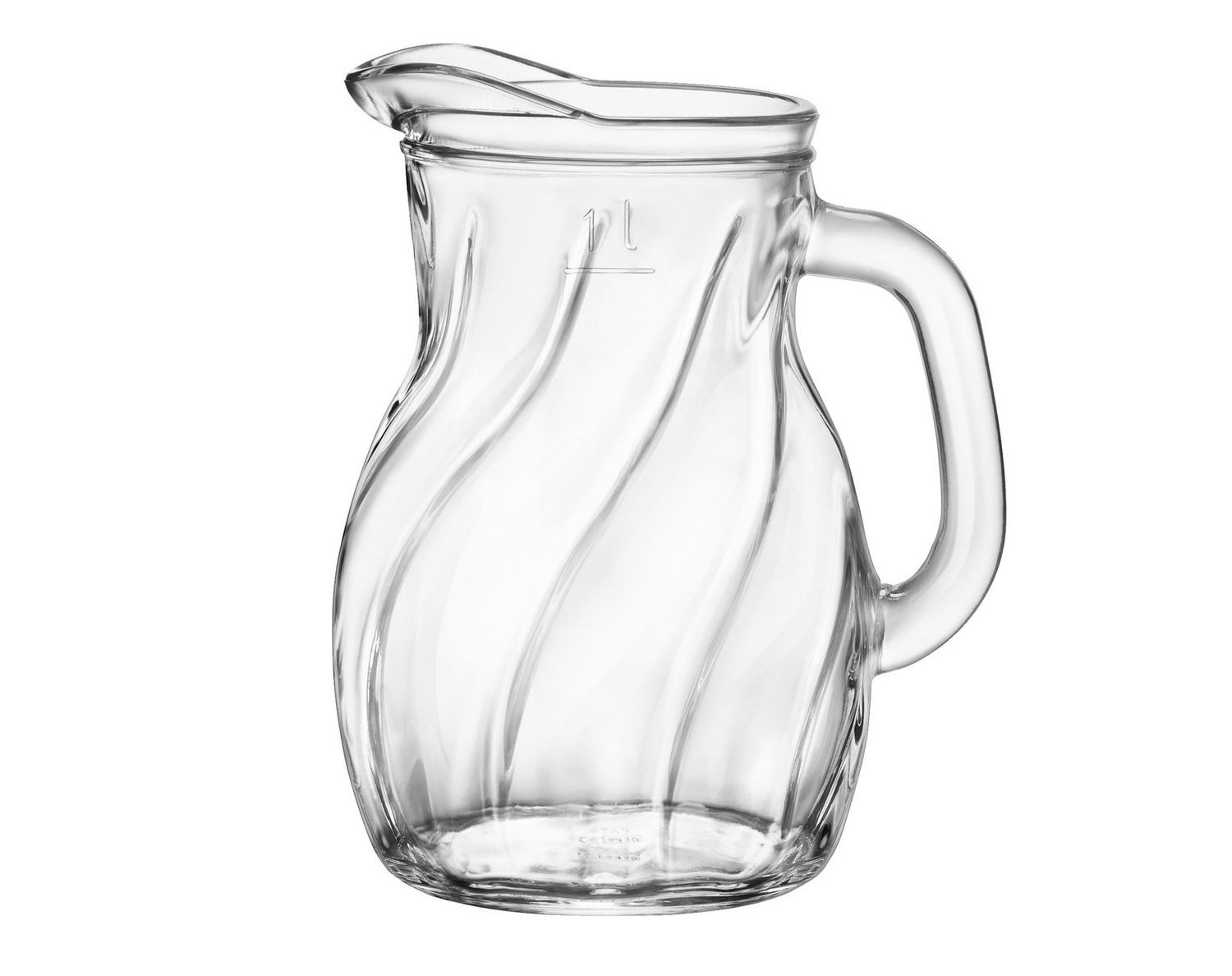 Caraffa Twist 117 cl Bistrot Bormioli Rocco vetro trasparente horeca professionale
