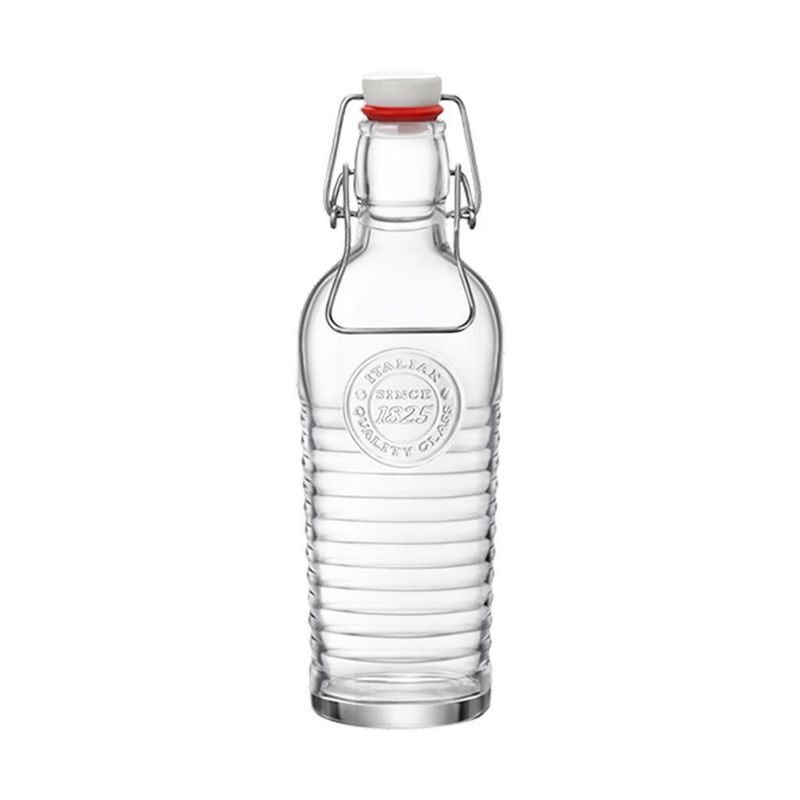 Bottle 75 cl Officina 1825 Bormioli Rocco clear glass for horeca beverage use
