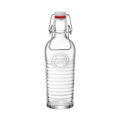 Bottle 75 cl Officina 1825 Bormioli Rocco clear glass for horeca beverage use
