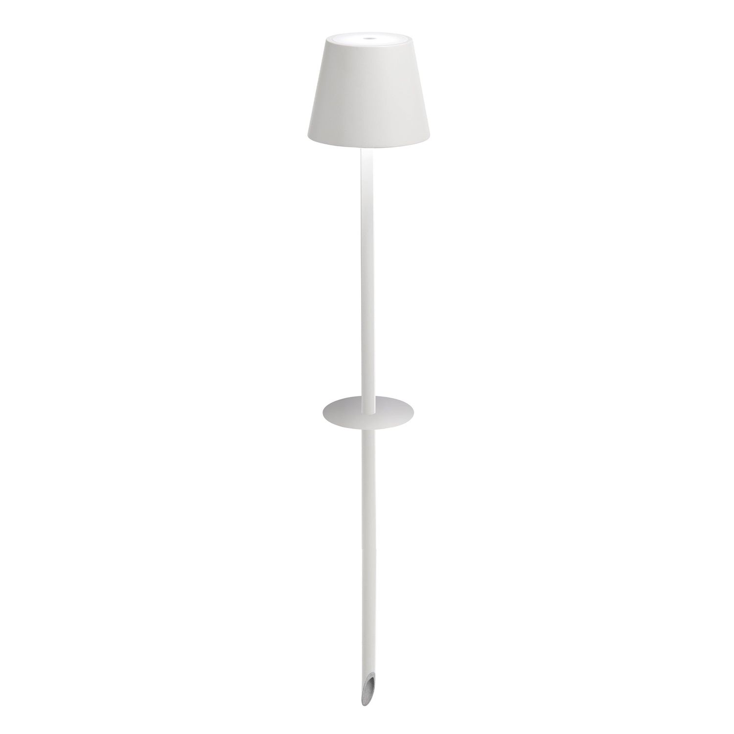 Lamp with Stake 60 x 11 cm Poldina White - Zafferano