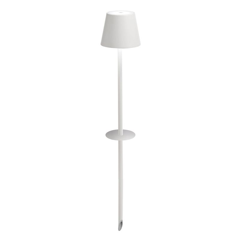 Lamp with Stake 60 x 11 cm Poldina White - Zafferano