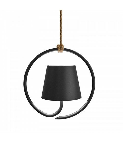 Pendant Lamp 19.8 x 11 cm Poldina Dark Grey - Zafferano