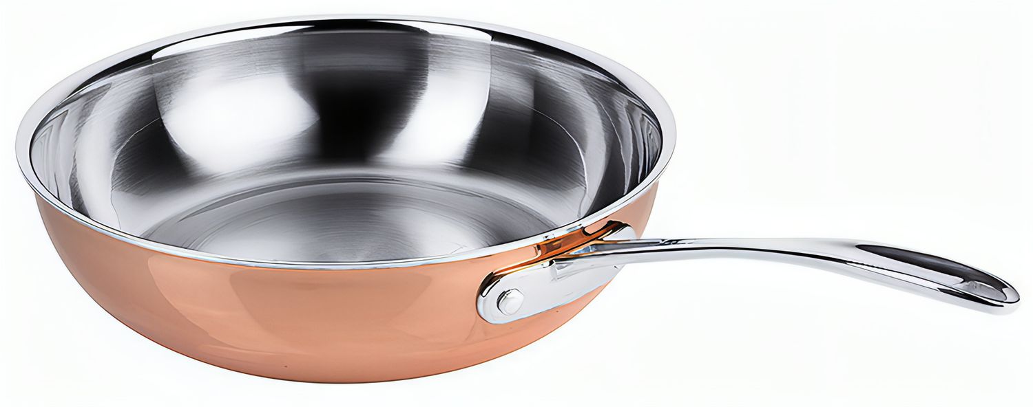 Deep Copper Pan 4 l - Contacto
