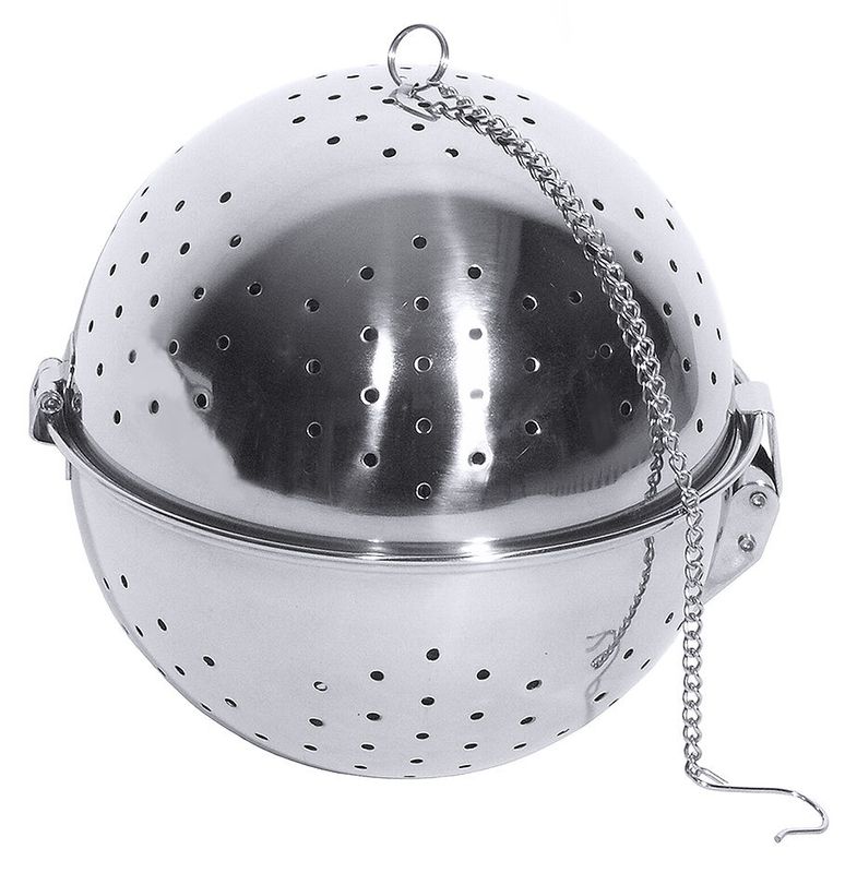 Tea Strainer Ball 15 cm with Chain 20 cm - Contacto