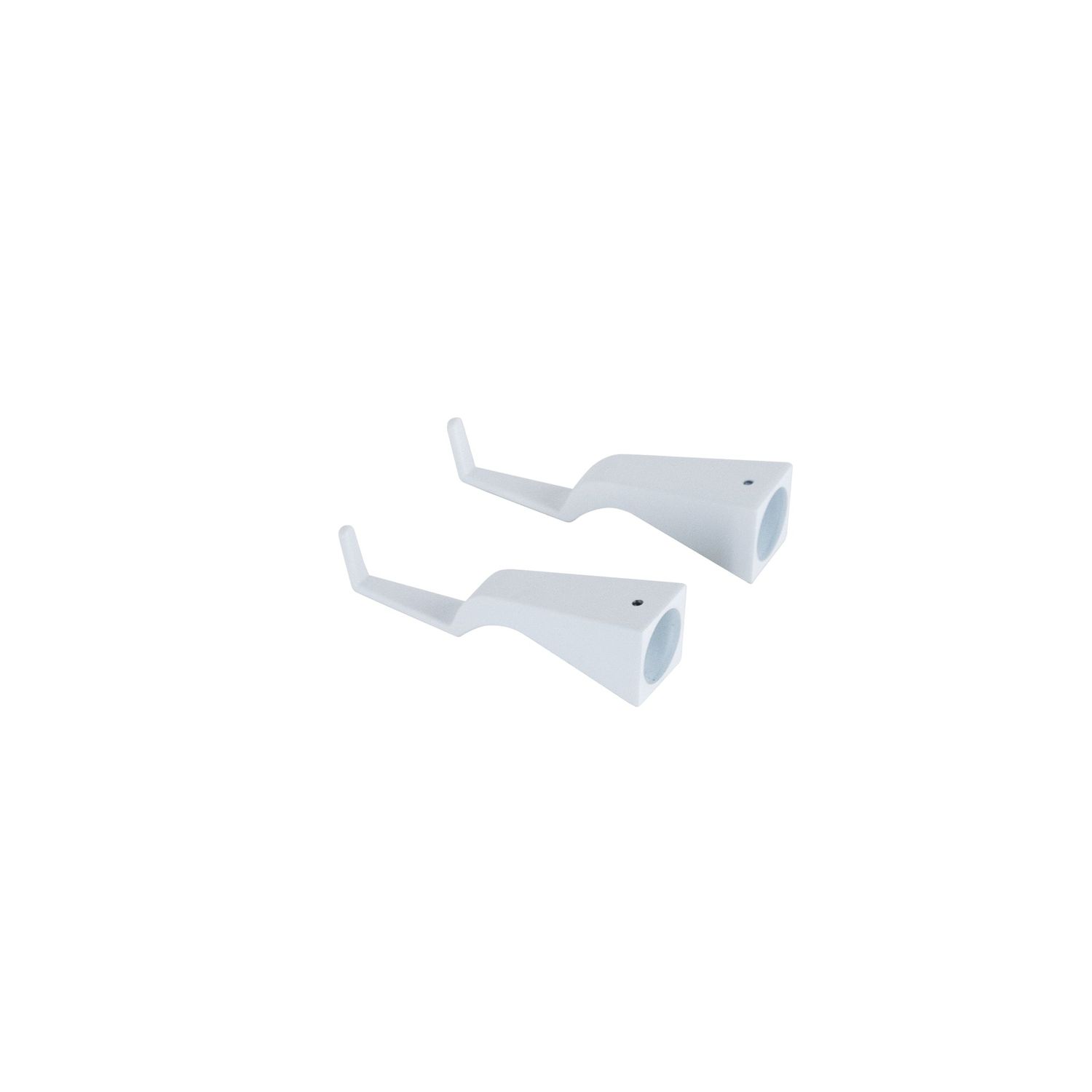 Horizontal wall bracket Pencil 10 x 3 cm White - Zafferano