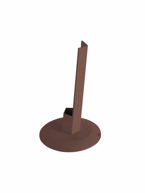 Ladestation Pencil Tisch/Boden 20 x 32 cm Corten - Zafferano