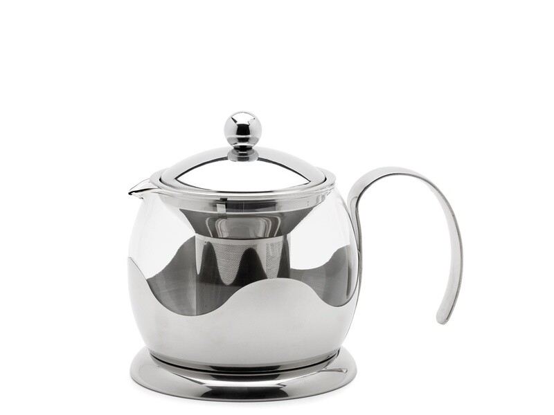 Glass/Stainless Steel Teapot 700 ml - Weis